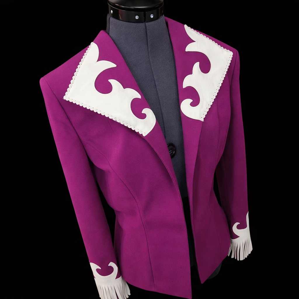 The Vintage Fuchsia Blazer