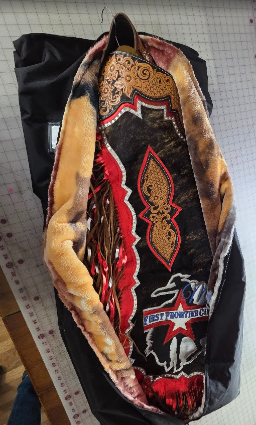 Chaps Fleece lined Garment bag