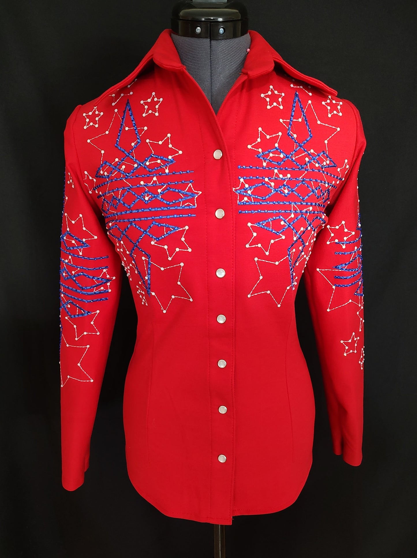 Patriotic Boot-Stitch